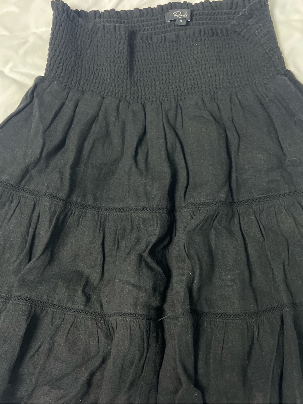 Rails Black mini skirt